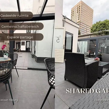Near Hotspots Stay, W Shared Kitchen Aparthotel Tilburg